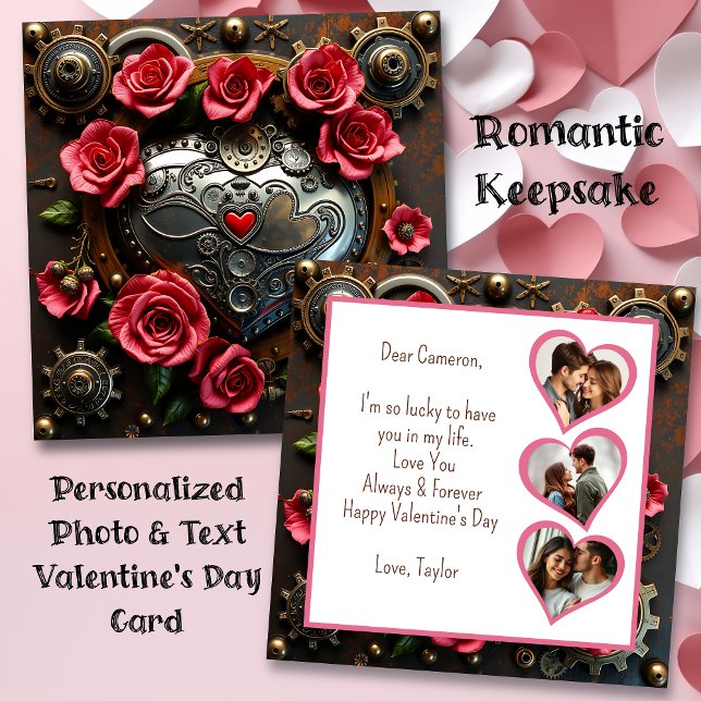 Steampunk Coeur Saint-Valentin | Modèle photo (Créateur téléchargé)