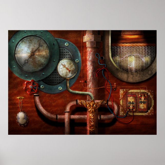 Steampunk - Controls Poster (Front)