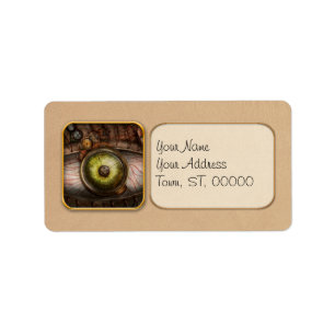 Steampunk - Creepy - Eye on technology Label