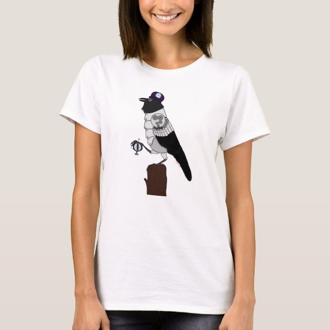 Steampunk Crow T-Shirt (Front)