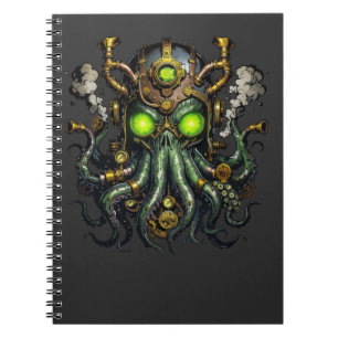 Steampunk Cthulhu monster  Notebook
