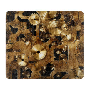 Steampunk Cutting Board