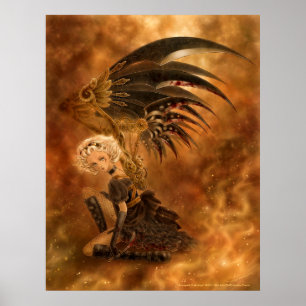 Steampunk Dark Angel Print
