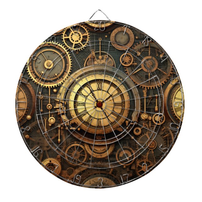 Steampunk Dartboard (Front)