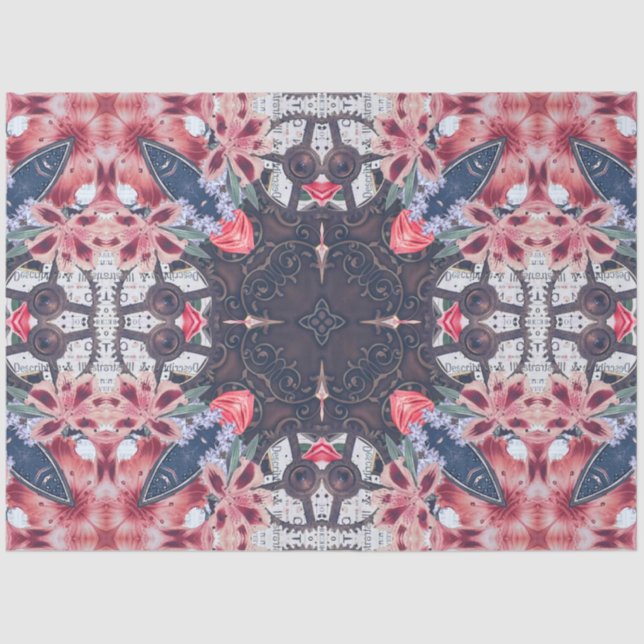 Steampunk decoupage paper for large applications (Front)