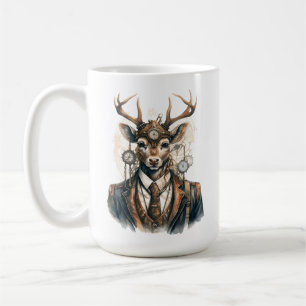 Steampunk Deer Coffee Mug