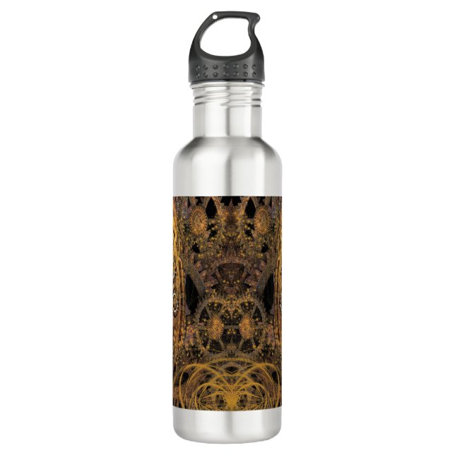 Steampunk Design Bouteille en acier inoxydable (Devant)