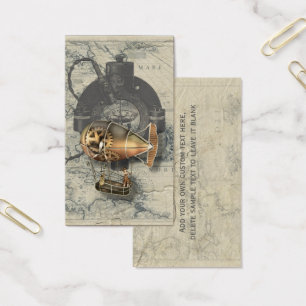 Steampunk Dirigible Balloon Ride