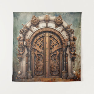 Steampunk Door Tapestry