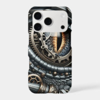 Steampunk Dragon Eye Closeup Ai Art