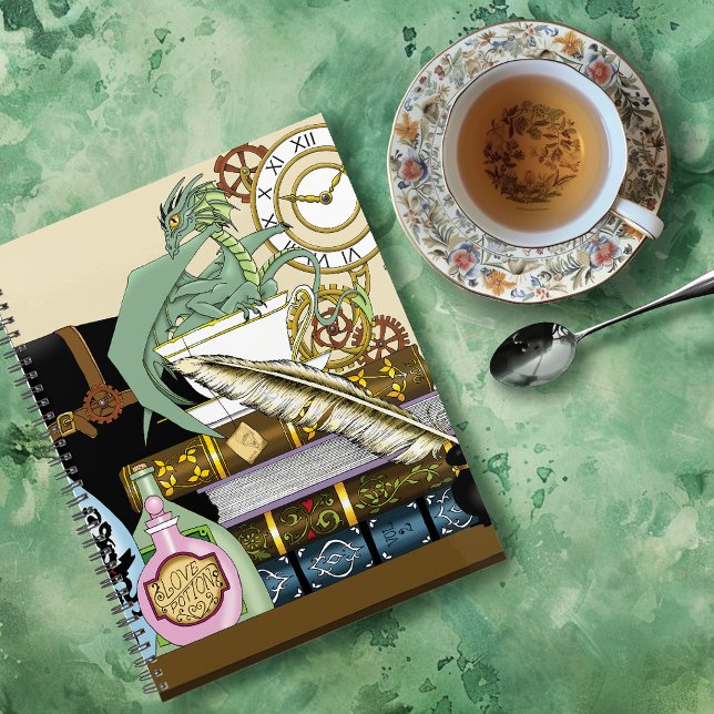 Steampunk Dragon Potions Books Planner (Creator Uploaded)