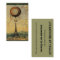 Steampunk Eiffel Tower Profile Business Cards