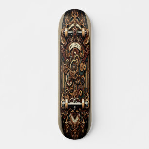 "Steampunk Elegance" Skateboard