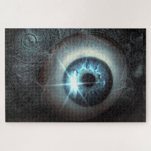 Steampunk Eye Jigsaw Puzzle
