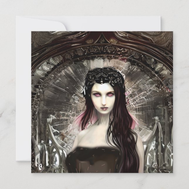 Steampunk Fallen Angel | Dark Art  (Front)