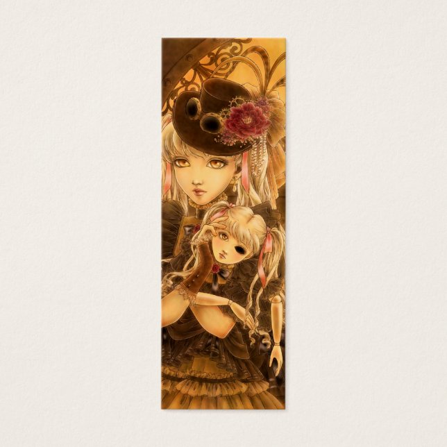 Steampunk Fantasy Bookmark (Front)