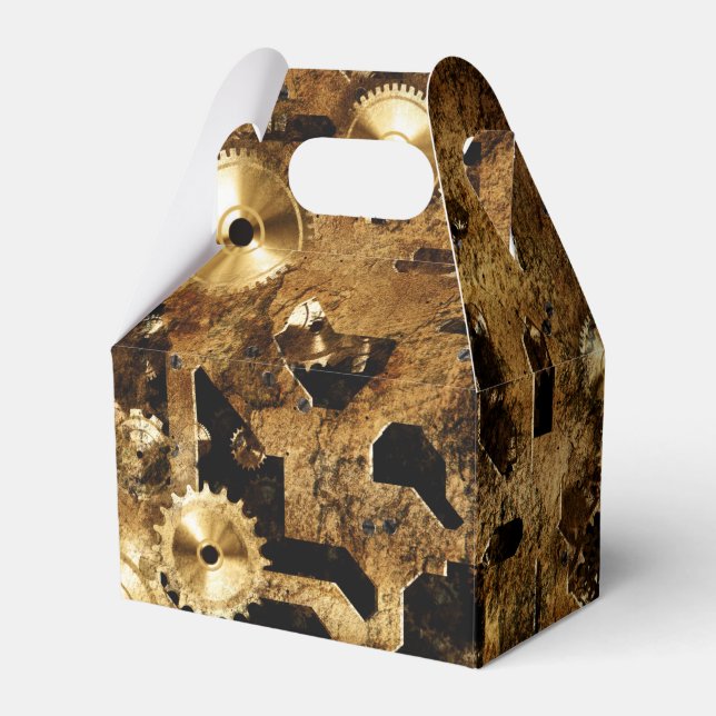 Steampunk Favor Box (Front Side)