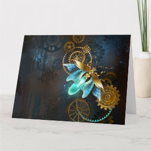 Steampunk Firefly Card
