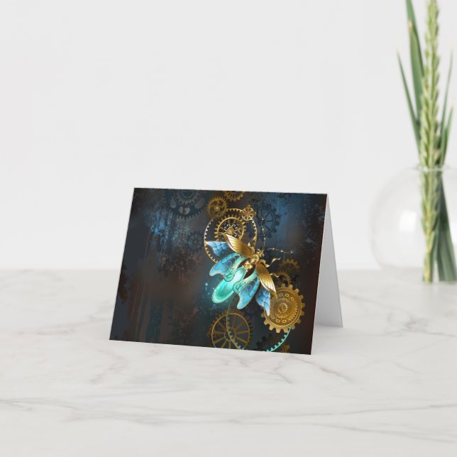 Steampunk Firefly Card (Front)