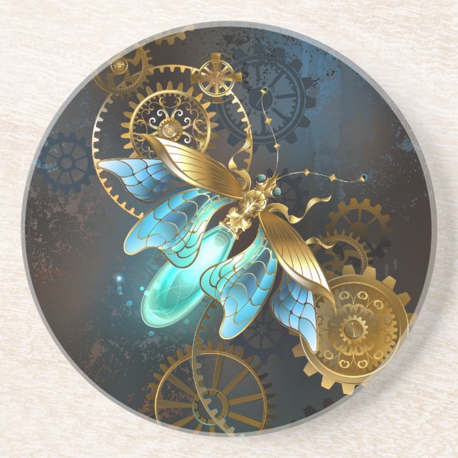 Steampunk Firefly Coaster (Front)