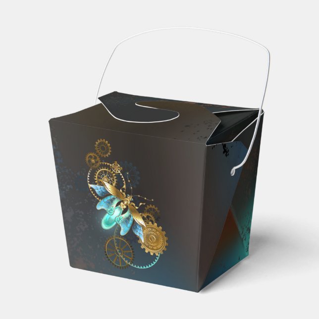 Steampunk Firefly Favor Box (Front Side)