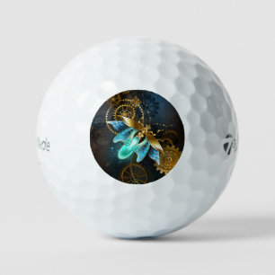 Steampunk Firefly Golf Balls