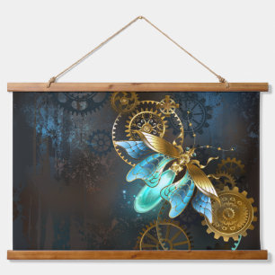 Steampunk Firefly Hanging Tapestry