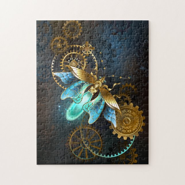 Steampunk Firefly Jigsaw Puzzle (Vertical)