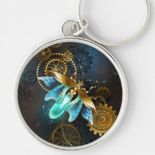 Steampunk Firefly Keychain