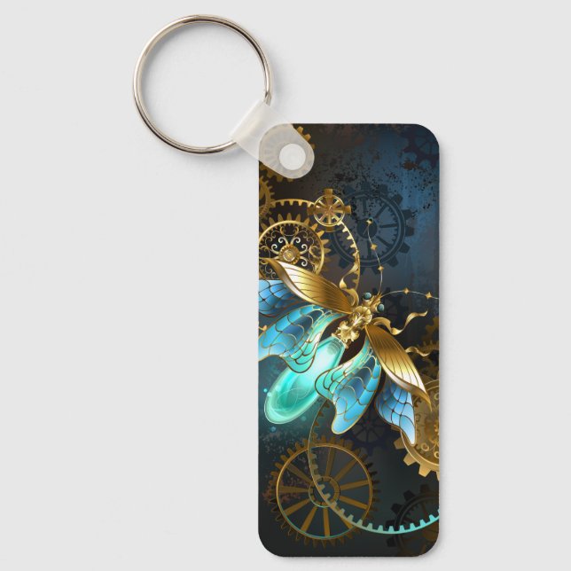 Steampunk Firefly Keychain (Front)