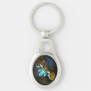 Steampunk Firefly Keychain