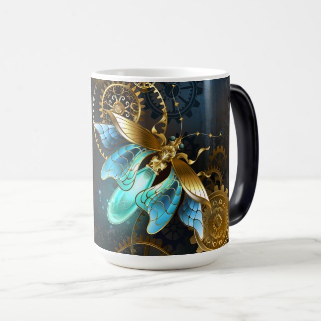 Steampunk Firefly Magic Mug (Front Right)