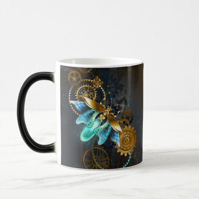Steampunk Firefly Magic Mug (Left)