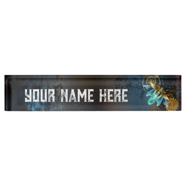 Steampunk Firefly Nameplate (Front)