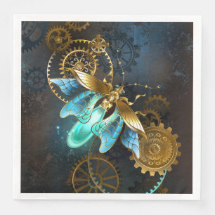 Steampunk Firefly Napkin
