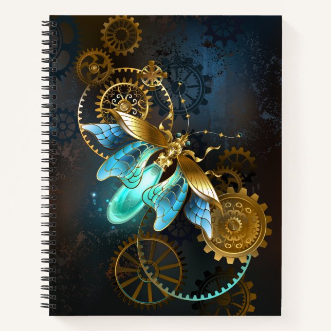 Steampunk Firefly Notebook (Front)