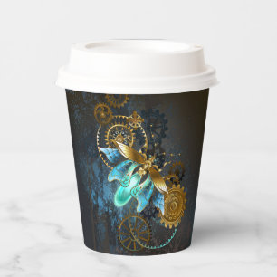 Steampunk Firefly Paper Cups