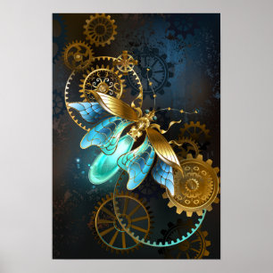 Steampunk Firefly Poster