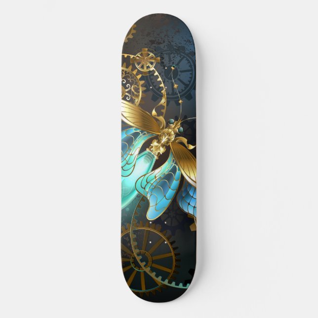 Steampunk Firefly Skateboard (Front)