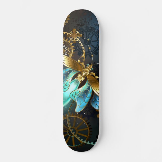 Steampunk Firefly Skateboard (Front)