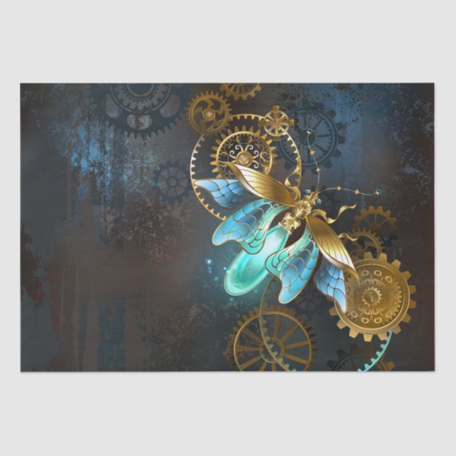 Steampunk Firefly Tissue Paper (Front)