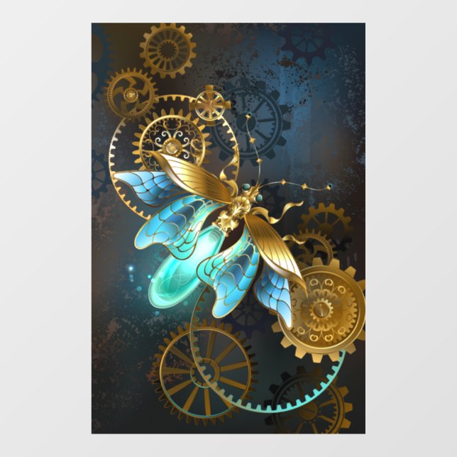 Steampunk Firefly Window Cling (Sheet)