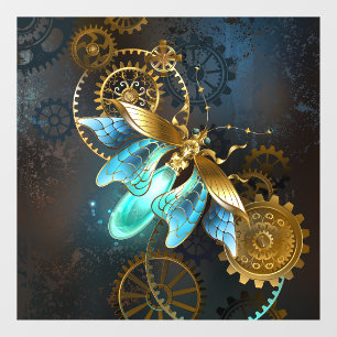 Steampunk Firefly Window Cling