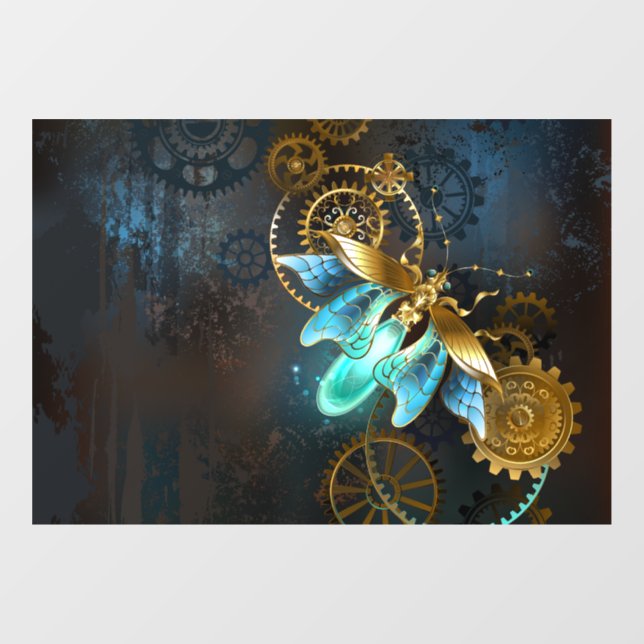 Steampunk Firefly Window Cling (Sheet)