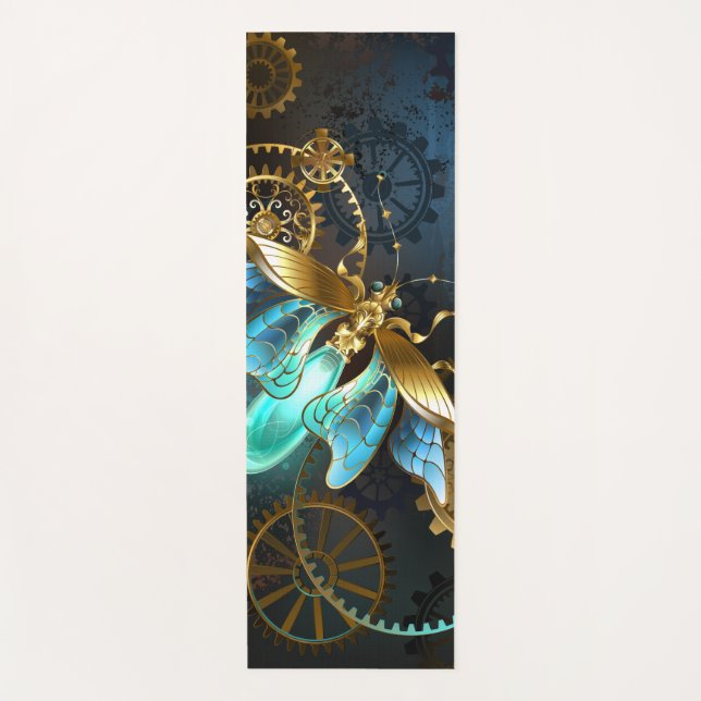 Steampunk Firefly Yoga Mat (Front)