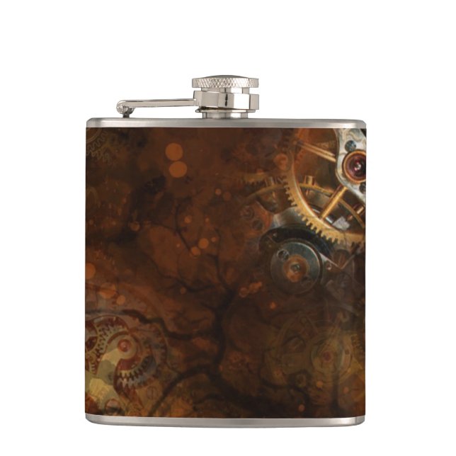 Steampunk Flask (Front)