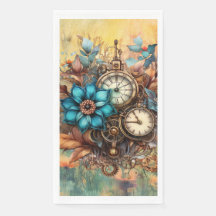 Steampunk Floral Decorative