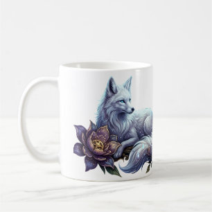 Steampunk Fox Wedding Frame. Coffee Mug