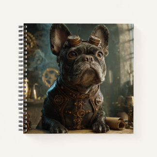 Steampunk Frenchie (Édition 1) - Cahier à reliure 