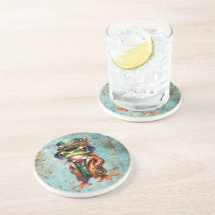 Steampunk Frog Coaster